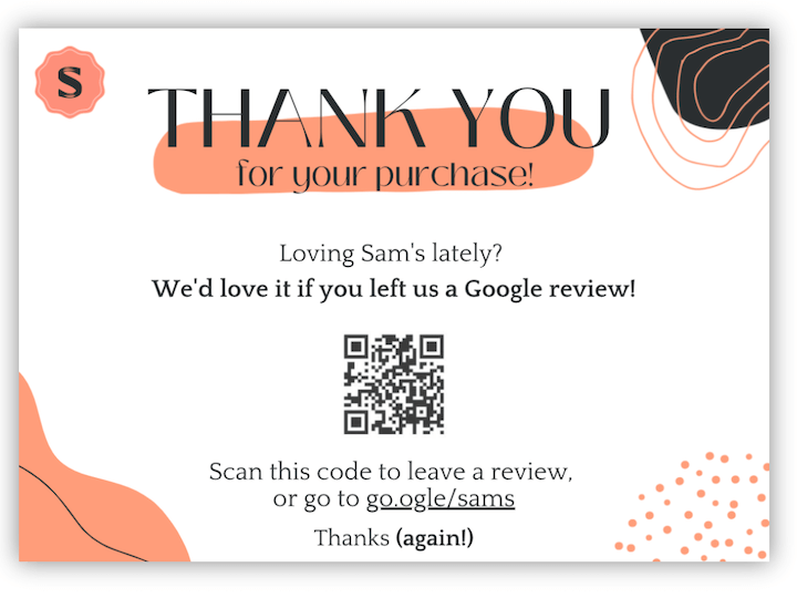 Asking For A Google Review Template