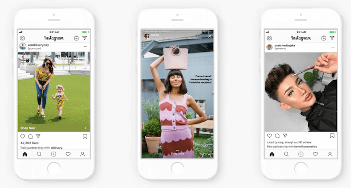 instagram branded content ads homepage