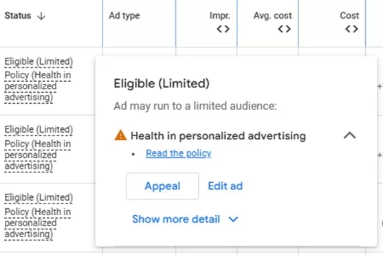 how to run google ads - google ads appeal policy process