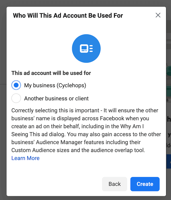 How to create a generic app on Facebook Business Manager