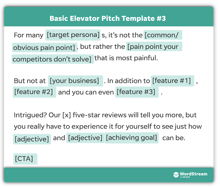 13 (Really) Good Elevator Pitch Examples + Templates