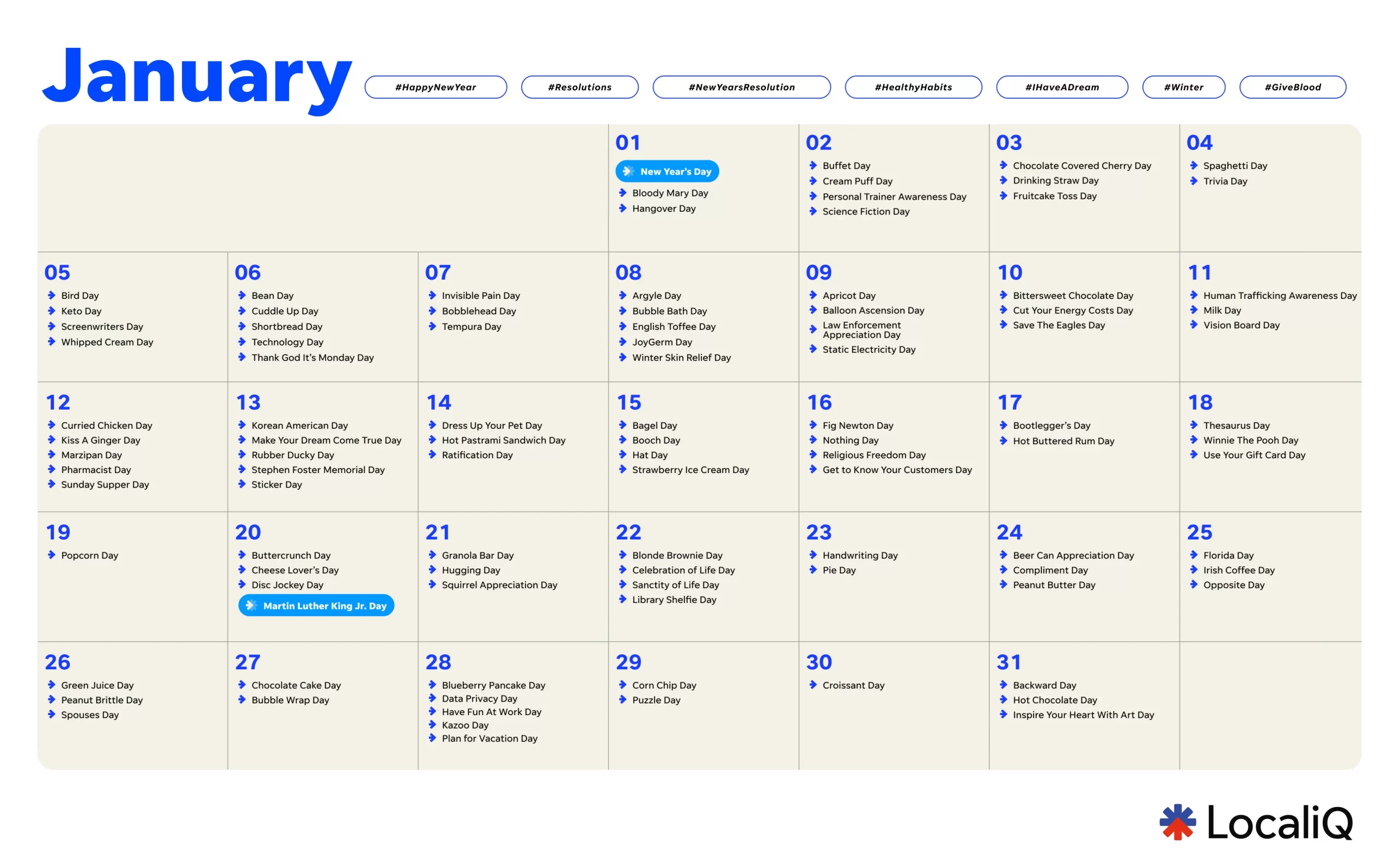 january 2025 marketing calendar