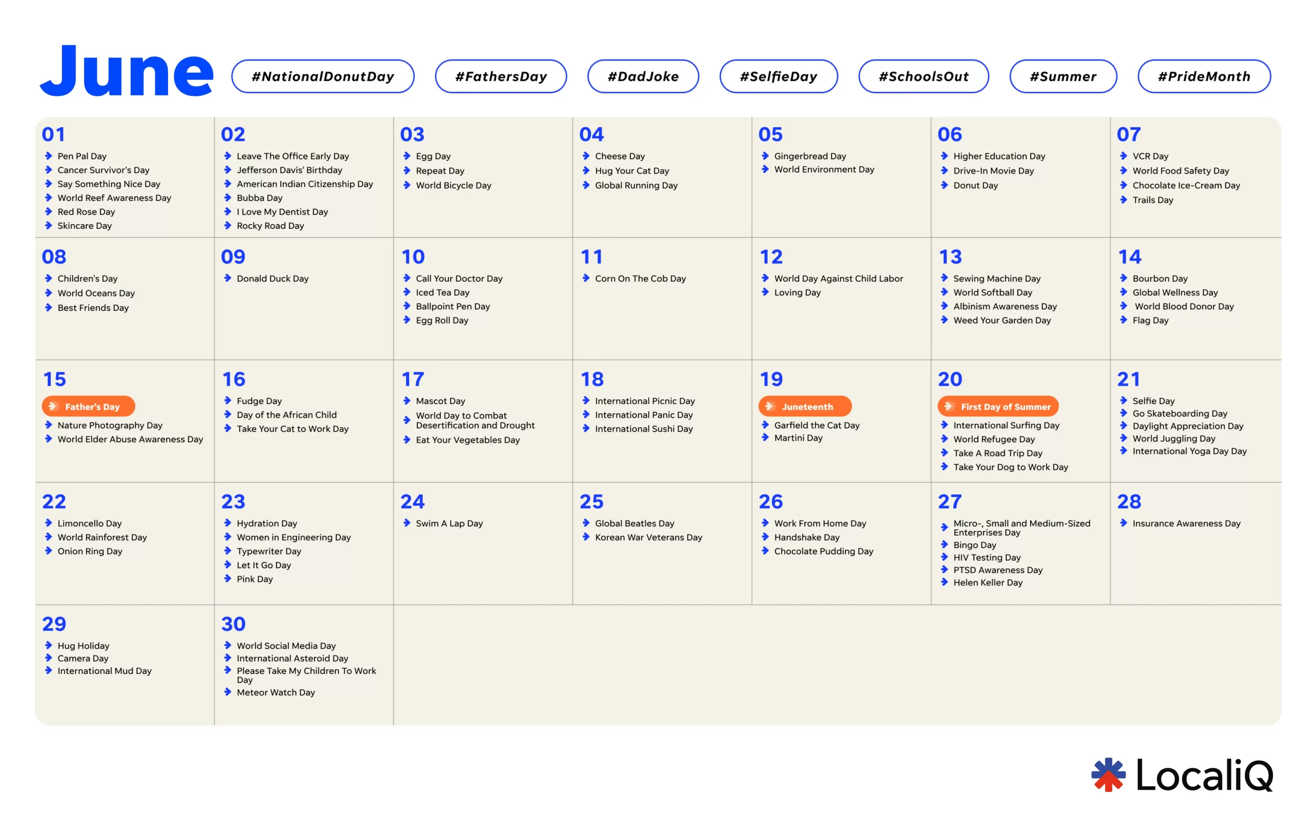 june 2025 marketing calendar