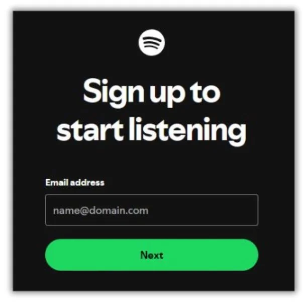 call to action ideas - Spotify CTA