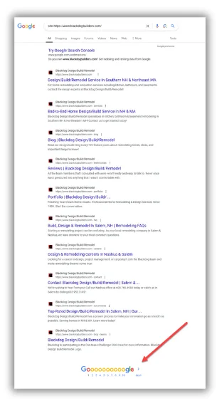 not all pages indexed in google