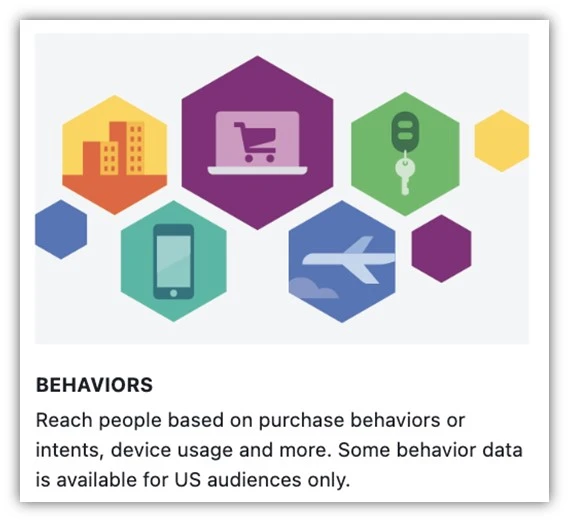 facebook ad targeting - behaviors definition